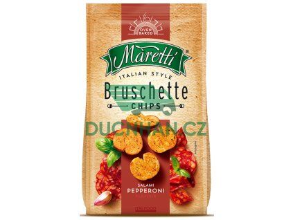 Maretti Bruschette chips salami pepperoni