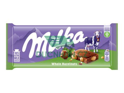 milka whole hazelnut