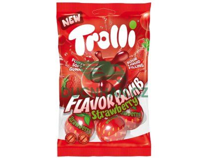 TROLLI BOMB 75g jahodové