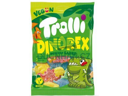 Trolli Dino Rex Dinosauři 200 g VEGAN