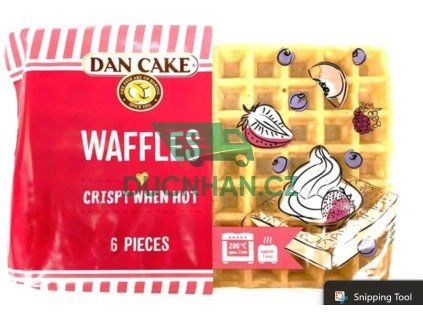 dancake waffer 6ks