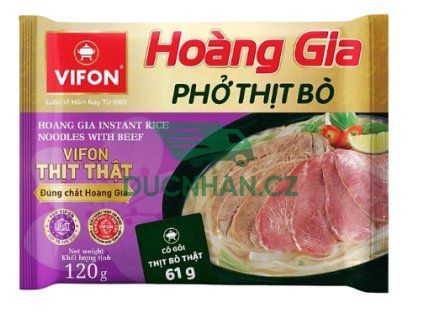 vifon hoàng gia thịt thật phở bò