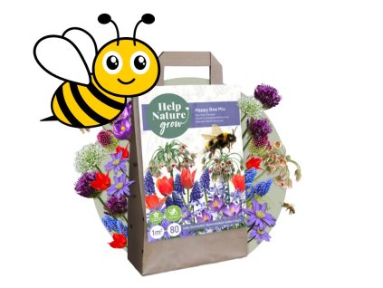 Cibuľoviny MIX cibuľovín 6 odrôd pre včely oddelene balené 80 ks v balení Happy Bee Mix (8)