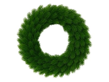 Vianoce Veniec zelený 45 cm(3)