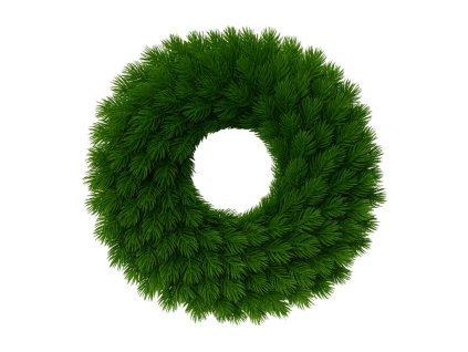 Vianoce Veniec zelený 40 cm(2)