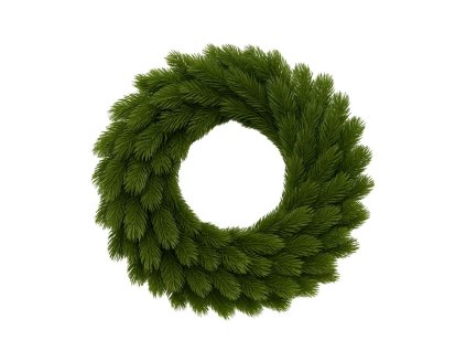 Vianoce Veniec 3D zelený 50 cm(2)