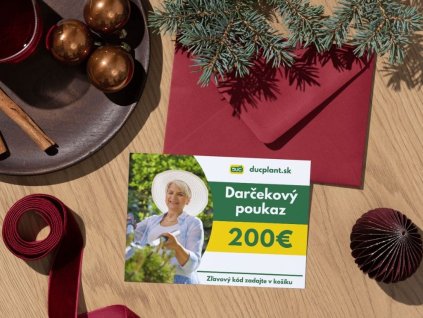 Elektronický darčekový poukaz v hodnote 200 EUR