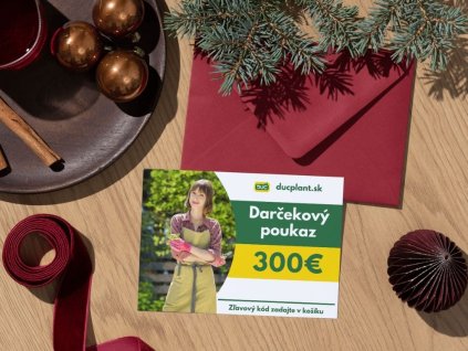 Elektronický darčekový poukaz v hodnote 300 EUR
