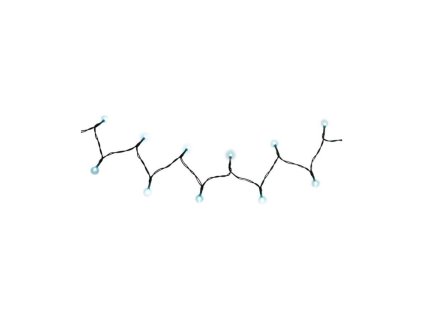 Reťaz, 48 LED studená biela, 8 funkcií, časovač, 3xAA, exteriér, osvetlenie, 3,50 m