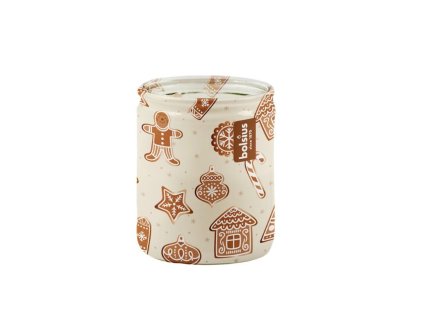Sviečka Bolsius Starlight Nugát, Vianoce, v skle, 23 hod., 68x82 mm