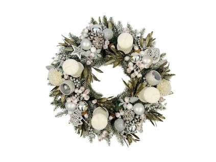 Adventný veniec Stella, priemer 40 cm