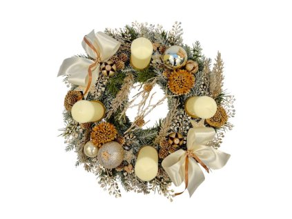 Adventný veniec Amélia, priemer 40 cm
