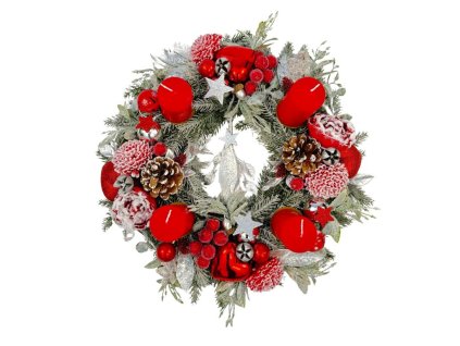 Adventný veniec Daniela, priemer 40 cm