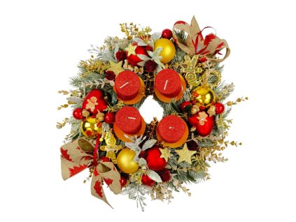 Adventný veniec Sára, priemer 40 cm