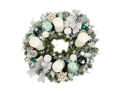 Adventný veniec Oliver, priemer 50 cm(1)