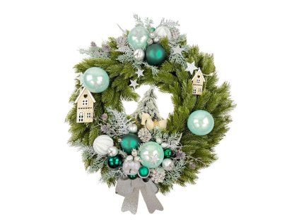 Závesný vianočný veniec Diana, priemer 50 cm