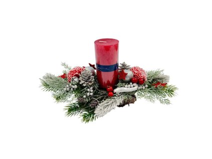 Vianočná ikebana Dominik 40 cm