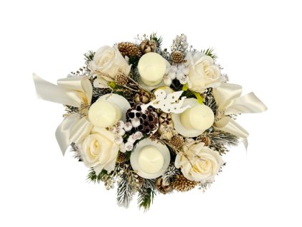 Adventný veniec Lucia, priemer 35 cm