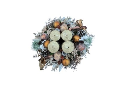 Adventný veniec Adrian, priemer 40 cm