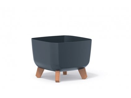 kvetinac gracia square 29cm antracit