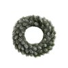Vianoce Veniec zelený zasnežený 35 cm(3)