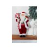 Dekorácia MagicHome Vianoce, Santa, s darčekom, červený, 45 cm (2)