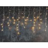 Reťaz, 400 LED teplá biela, cencúľová, 230 V, 50 Hz, bez zdroja, exteriér, 10 m(1)
