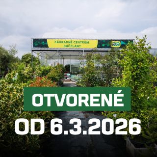 🌿 Otvárame záhradné centrum 🌿 Naše záhradné centrum je opäť otvorené. Príďte si vybrať rastliny a radi vám poradíme s...
