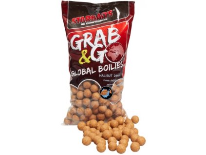 Boilies Starbaits Grab&Go 2,5kg halibut (Priemer 20mm)