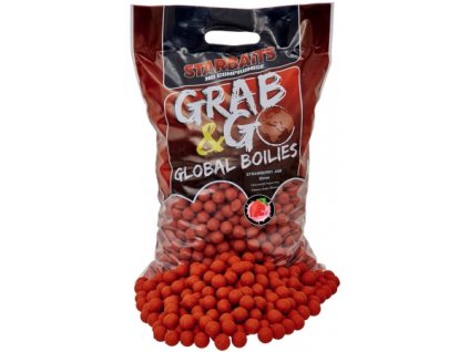 Boilies Starbaits Grab&Go Strawberry Jam 5kg (Priemer 20mm)