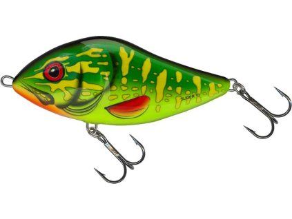 Vobler Salmo Slider 7 Green Pike Sinking