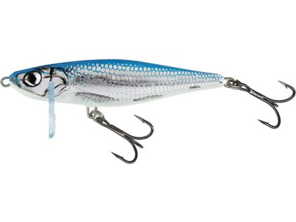 Vobler Salmo Thrill 7 Sinking Blue Fingerling
