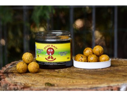 Dipované Boilies Dudi Bait Tigernuts-Amur 100g Nerozpustné (Tari) (Priemer 20mm)