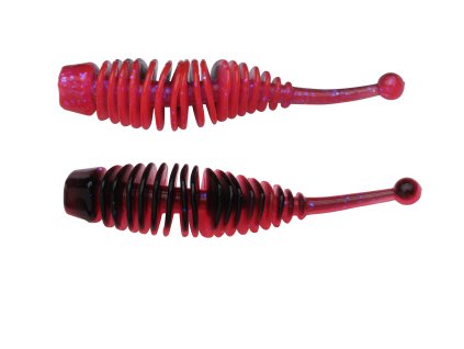 Guma Berkley Naiad 70mm Salmon Egg Red/Black