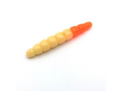 Guma FishUP Morio 1,2" Cheese/Hot Orange #135 syr