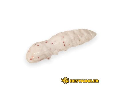 Guma FishUP Pupa 1,5" #SLA03 white/red