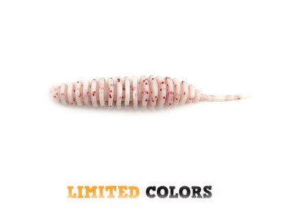 Guma FishUP Tanta 2,5" #SLA03 white/red