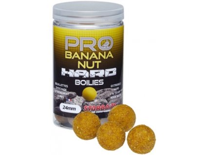 HARD Boilies Starbaits Pro Banana Nut 200g (Priemer 20mm)
