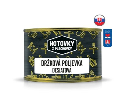 Hotovky z plechovky Držková polievka desiatová 400g