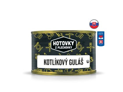 Hotovky z plechovky Kotlíkový guľáš 400g