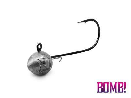 Jigová hlava s držiakom Delphin BOMB! 12g 3/0 5ks