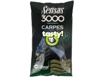 Krmivo Sensas Carp Tasty Cesnak 1kg