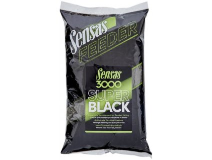 Krmivo Sensas Feeder 3000 Super Black 1kg