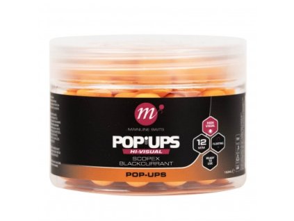 Mainline - High Visual Mini Pop-ups Scopex & Blackcurrant 12 mm