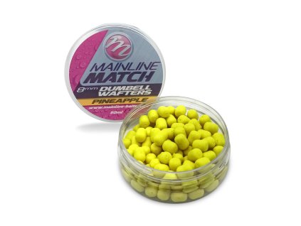 Match Dumbell Mainline Wafters 8mm Pineapple