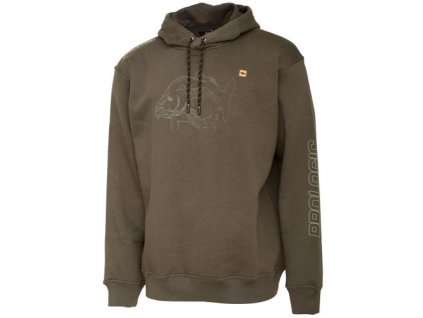 Mikina Prologic Mirror Carp Hoodie Green (Veľkosť L)