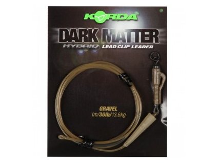 Montáž Korda Dark Matter lead Clip 40lb clear