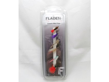 Mušky Fladen 5pcs Classic Mokré