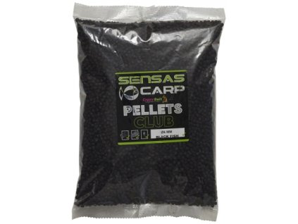 Pelety Sensas Club Black Fish 1kg 4mm