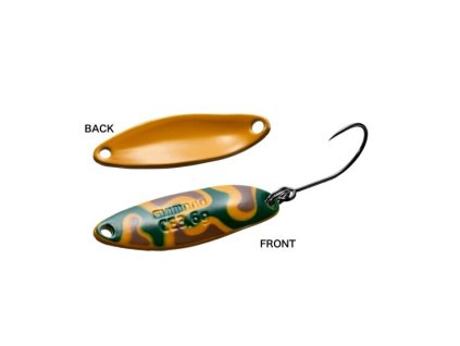 Plandavka Shimano Cardiff Slim Swim CE CAMO 3,6g 22T Mustard Green Camo